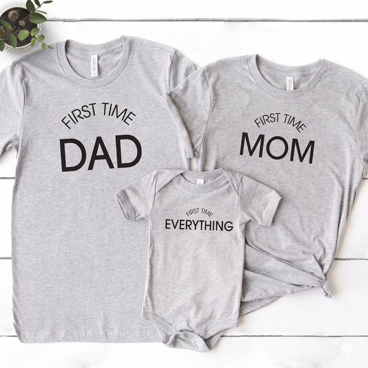 First Time Family Bundle Shirts