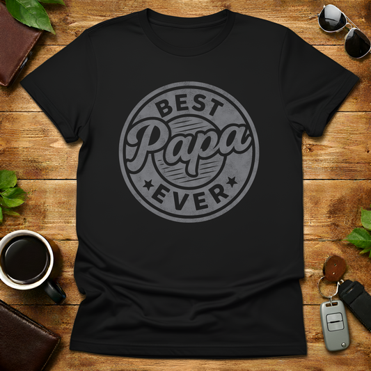 Best Papa Ever V2 Father's Day T-Shirt