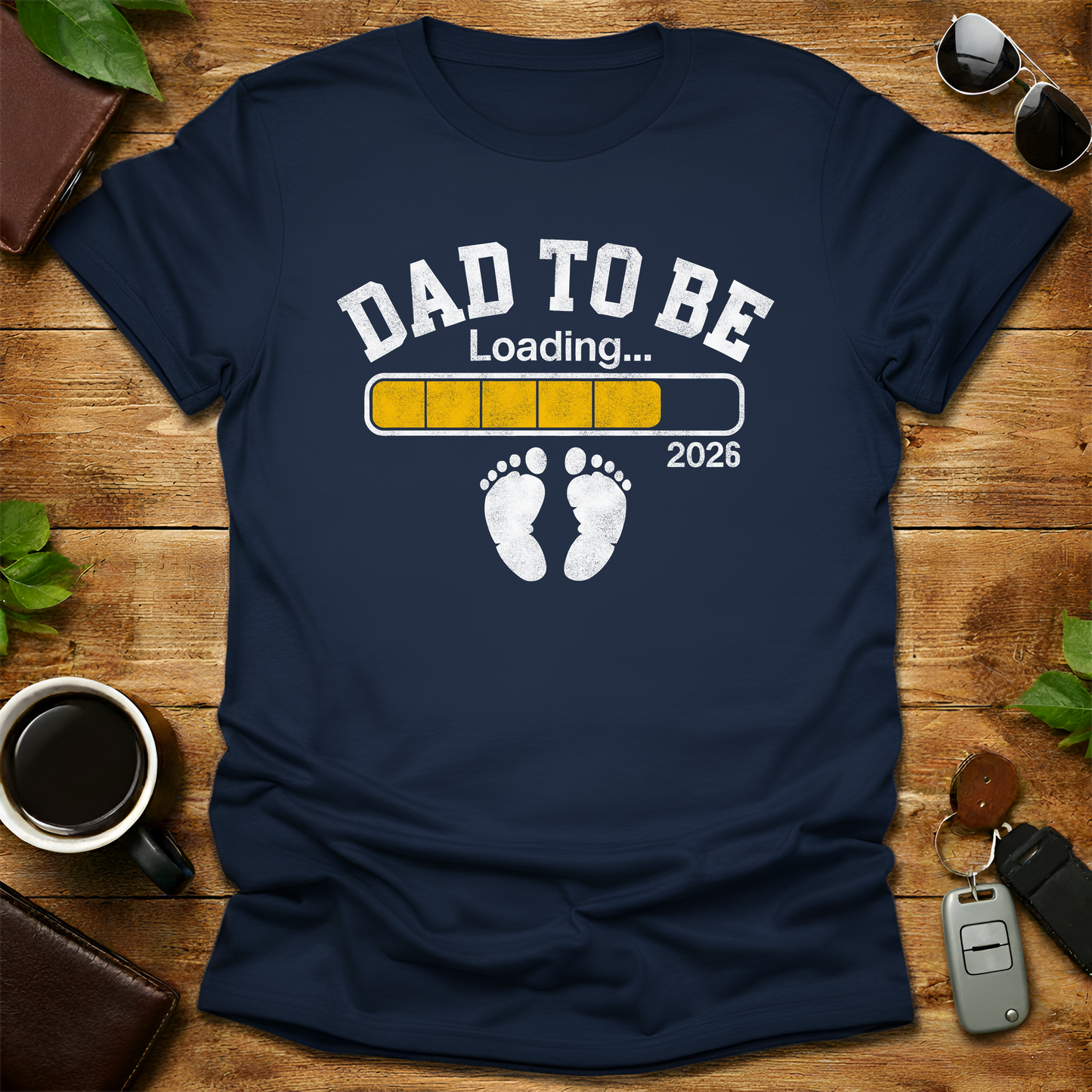 Dad To Be Loading V1 T-Shirt