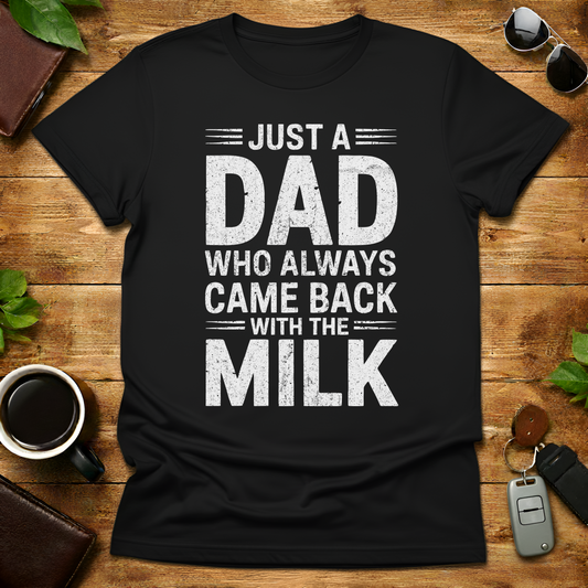 Dad Milk V4 Father's Day T-Shirt