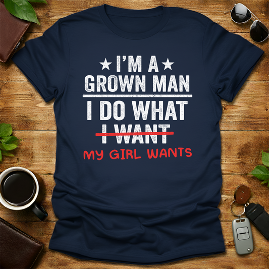 I Do What My Daughter Wants V3 Father's Day T-Shirt