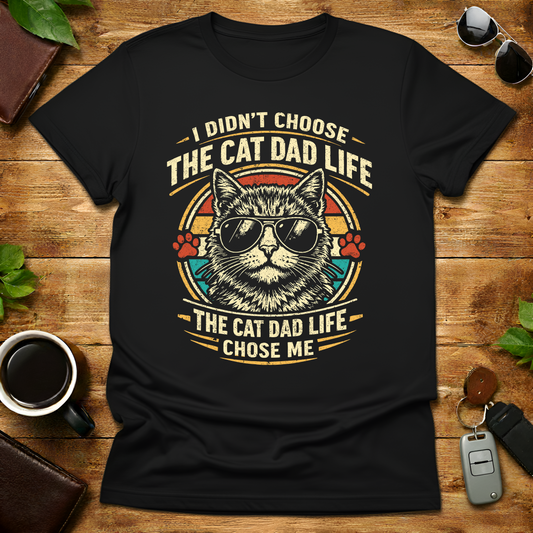 DAD CAT V1 Father's Day T-Shirt