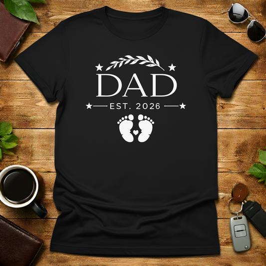 New Dad Est V5Father's Day T-Shirt