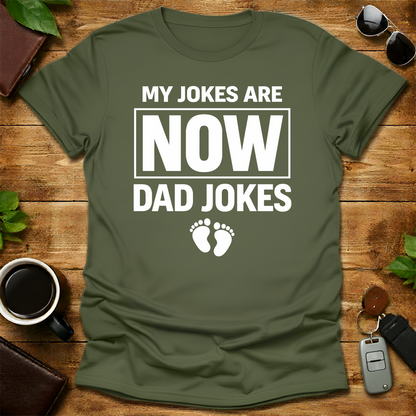 Dad Jokes Father's Day T-Shirt