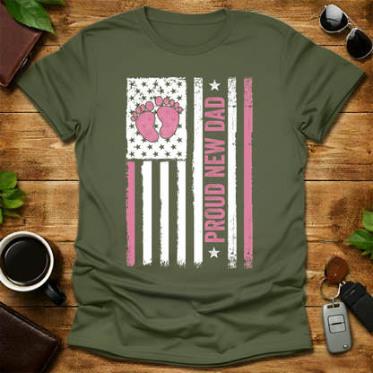 Girl Dad 2026 V4 Father's Day T-Shirt