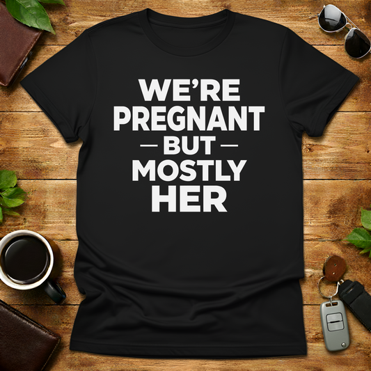 We're Pregnant Husband V1 T-Shirt