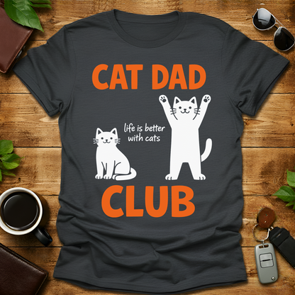 Cat Dad Club V1 T-Shirt