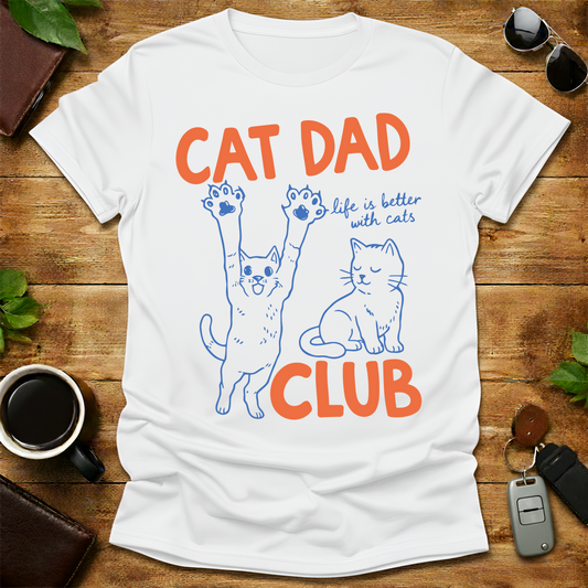 Cat Dad Club V2 T-Shirt