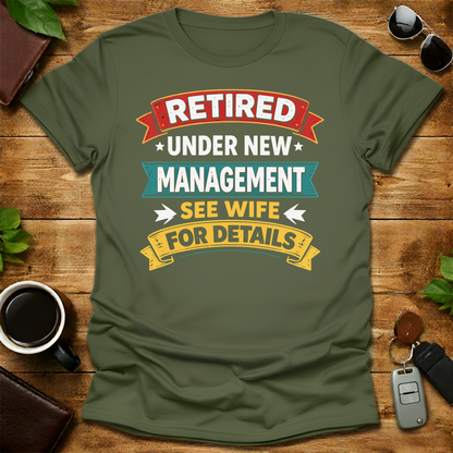 Retired Dad V4 T-Shirt