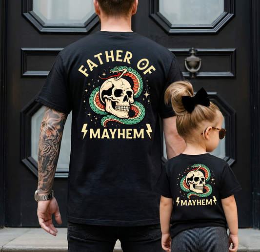 dad kids matching 2 Sides V1 T-Shirt