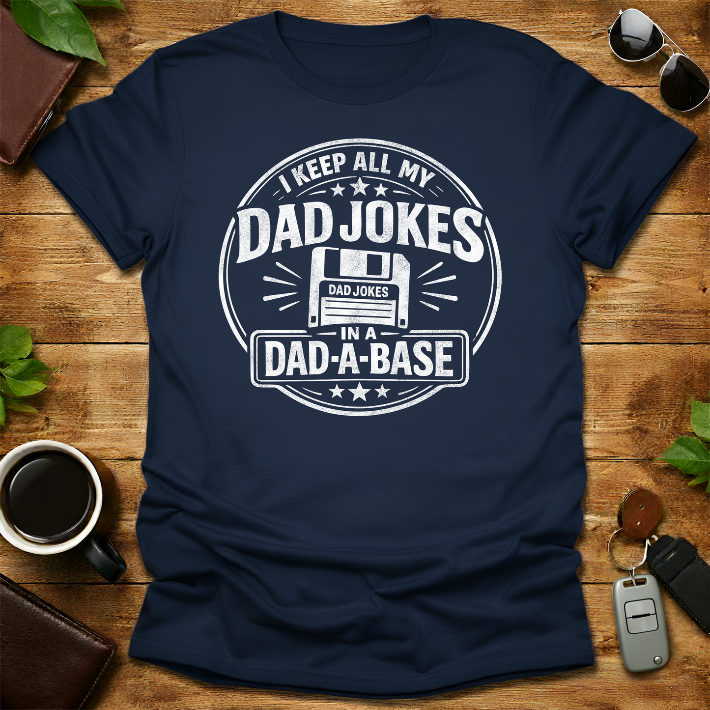 Dad A Base Dad Jokes Father's Day V2 Shirt