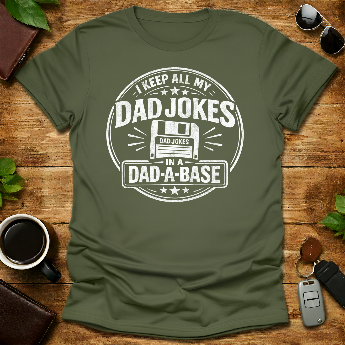 Dad A Base Dad Jokes Father's Day V2 Shirt