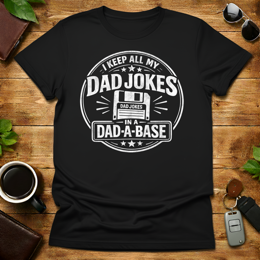 Dad A Base Dad Jokes Father's Day V2 Shirt