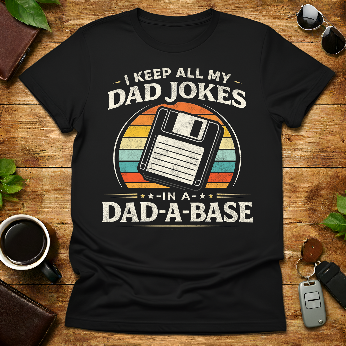 Dad A Base Dad Jokes Father's Day Shirt