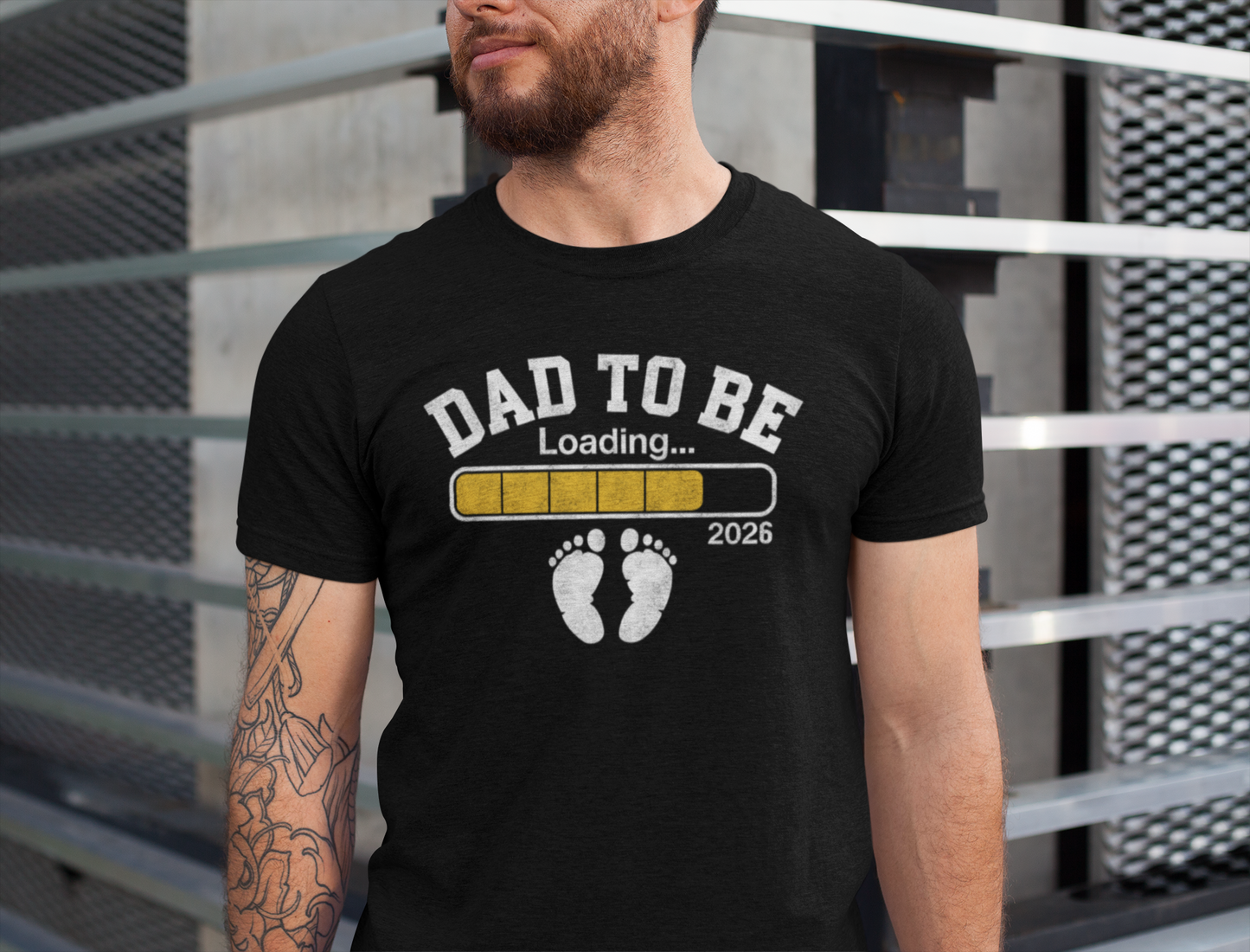 Dad To Be Loading V1 T-Shirt
