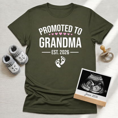 Promoted to Grandma T-Shirt