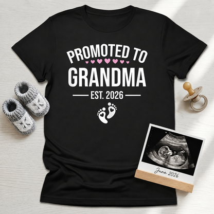 Promoted to Grandma T-Shirt